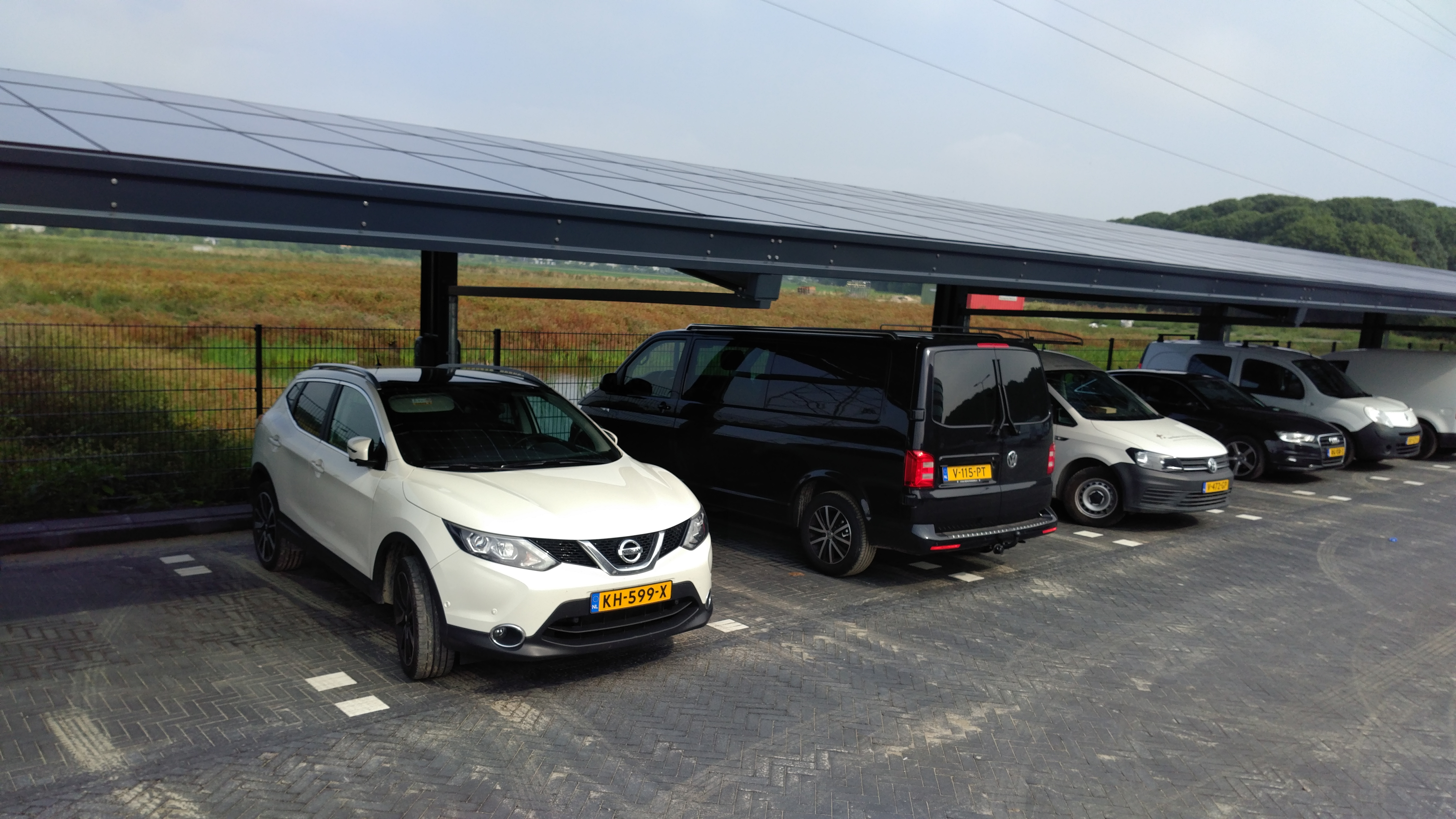 Solar parking